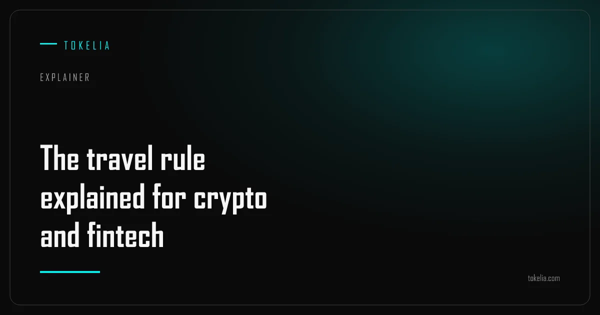 Originator and beneficiary data traveling alongside a crypto transfer between two regulated institutions